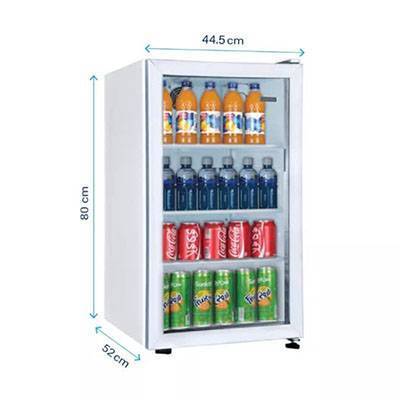 یخچال 5فوت شوکیس سفید4294ایستکول