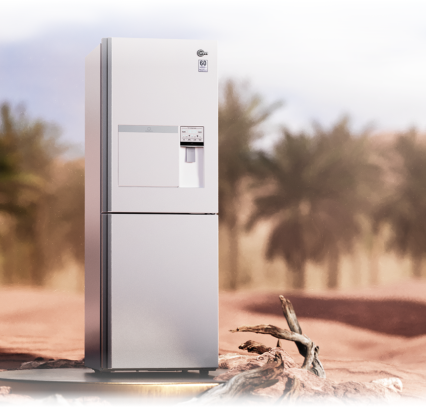یخچال فریزرکمبی عرض70گلوری پلاس کلور رنگ سفید